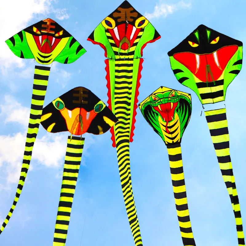 free shipping high quality 30m snake kite cobra kite with reel line weifang kite factory children kitesurf octopus albatross 
free shipping high quality 30m snake kite cobra kite with reel line weifang kite factory children kitesurf octopus albatross