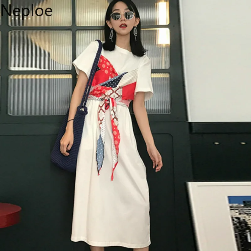 Neploe Fake Two Piece Dress Women Polka Dot O-Neck Short Sleeve Robe French Chic Mid-Calf Length Vestido 43635
Neploe Fake Two Piece Dress Women Polka Dot O-Neck Short Sleeve Robe French Chic Mid-Calf Length Vestido 43635