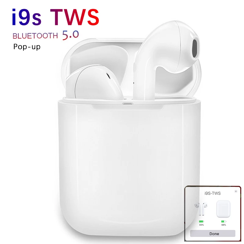 I9S TWS Wireless Earphone Portable 5.0 Bluetooth Headset Earbuds Pop up not w1 chip audifonos para celular pk i12 i2000 elari
I9S TWS Wireless Earphone Portable 5.0 Bluetooth Headset Earbuds Pop up not w1 chip audifonos para celular pk i12 i2000 elari