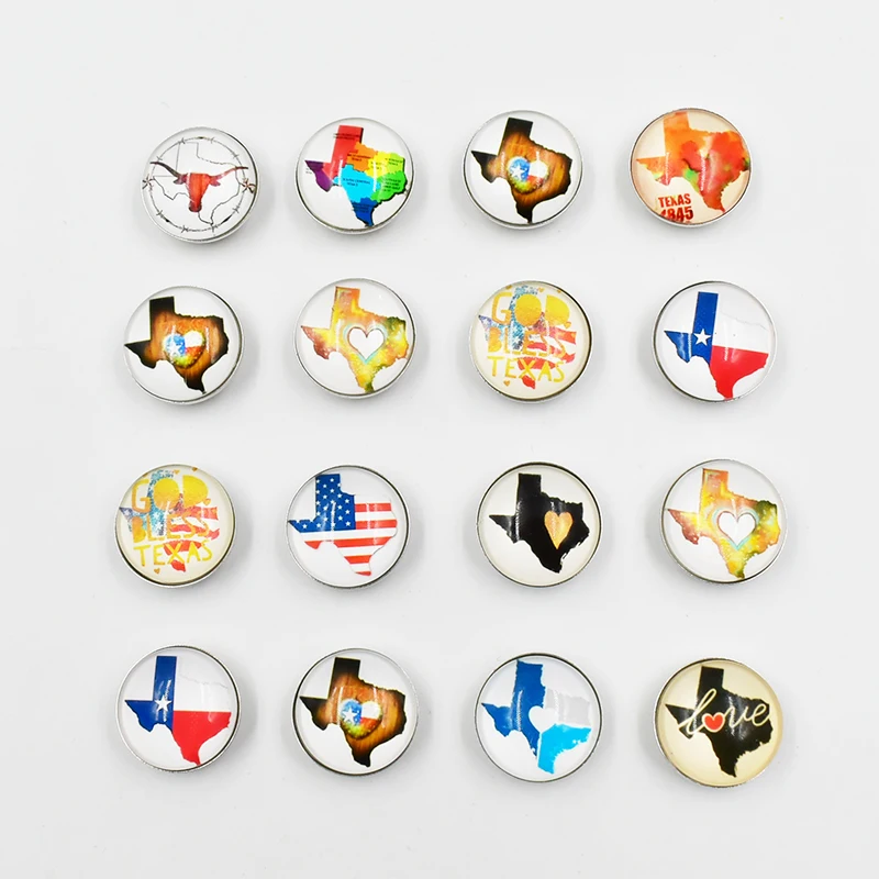 10 Pcs mixed USA US states Texas home love glass ginger snap button charm for 12mm 18mm snap necklace jewelry
10 Pcs mixed USA US states Texas home love glass ginger snap button charm for 12mm 18mm snap necklace jewelry
