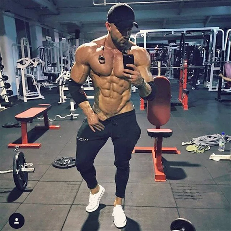Autumn New Mens Joggers Pants gyms Fitness Casual Fashion Brand Joggers Sweatpants Bottom Snapback Pants Men Casual workout Pant
Autumn New Mens Joggers Pants gyms Fitness Casual Fashion Brand Joggers Sweatpants Bottom Snapback Pants Men Casual workout Pant