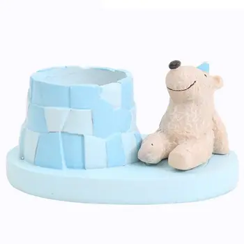 Cute Bear Succulent Pots with Drainage Resin Mini Flower Pot Garden Plants Pot Desk Flower Decoration
Cute Bear Succulent Pots with Drainage Resin Mini Flower Pot Garden Plants Pot Desk Flower Decoration