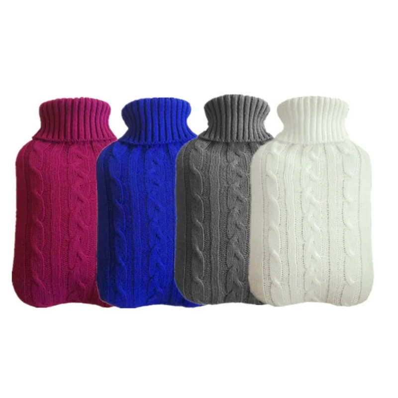 Hot Water Bottle Solid Color Knitting Cover (Without Hot Water Bottle) Water-filled Hot Water Bottle Velvet Bag Soft Knitting
Hot Water Bottle Solid Color Knitting Cover (Without Hot Water Bottle) Water-filled Hot Water Bottle Velvet Bag Soft Knitting