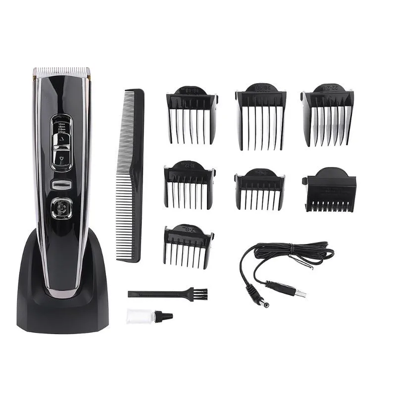 Professional LCD Digital Hair Trimmer USB Rechargeable Electric Hair Clipper Men's Cordless Titanium Haircut Adjustable Ceramic
Professional LCD Digital Hair Trimmer USB Rechargeable Electric Hair Clipper Men's Cordless Titanium Haircut Adjustable Ceramic