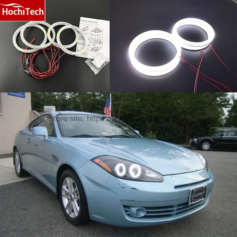 HochiTech Ultra bright SMD white LED angel eyes 2000LM 12V halo ring kit daytime running light DRL for Hyundai Tiburon 2007 2008
HochiTech Ultra bright SMD white LED angel eyes 2000LM 12V halo ring kit daytime running light DRL for Hyundai Tiburon 2007 2008