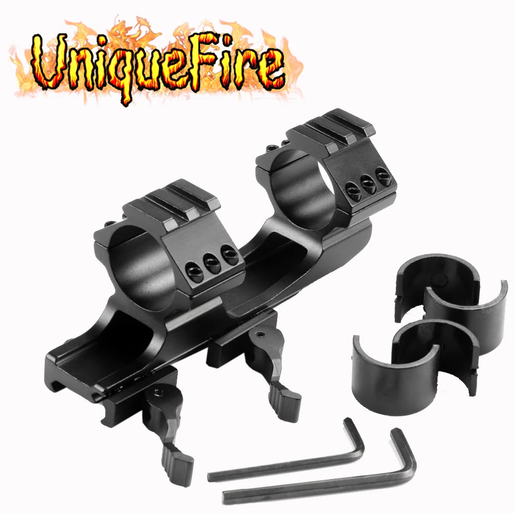 25.4mm/30mm Quick Release Cantilever Weaver Forward Reach Dual Ring Rifle Scope Mount Heavy Duty Picatinny With 20mmWeaver Rail
25.4mm/30mm Quick Release Cantilever Weaver Forward Reach Dual Ring Rifle Scope Mount Heavy Duty Picatinny With 20mmWeaver Rail