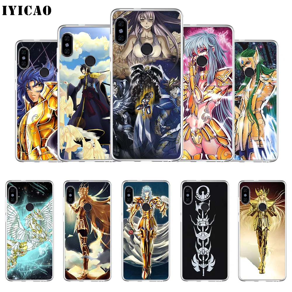 IYICAO Saint Seiya Soft Silicone Phone Case for Xiaomi Mi 9 8 SE Mi 6 Mi A1 A2 Lite F1 MIX2S MIX3 TPU Cover
IYICAO Saint Seiya Soft Silicone Phone Case for Xiaomi Mi 9 8 SE Mi 6 Mi A1 A2 Lite F1 MIX2S MIX3 TPU Cover