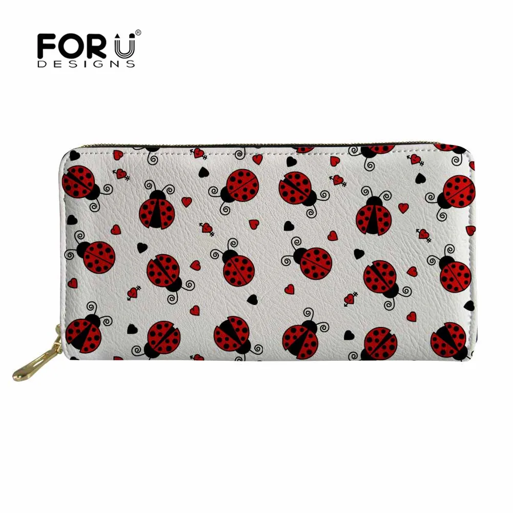 FORUDESIGNS Ladybug Printed 2019 Long Purse Women Wallet Clutch Female Card Holder Phone Case Coin Money Bag porte feuille femme
FORUDESIGNS Ladybug Printed 2019 Long Purse Women Wallet Clutch Female Card Holder Phone Case Coin Money Bag porte feuille femme
