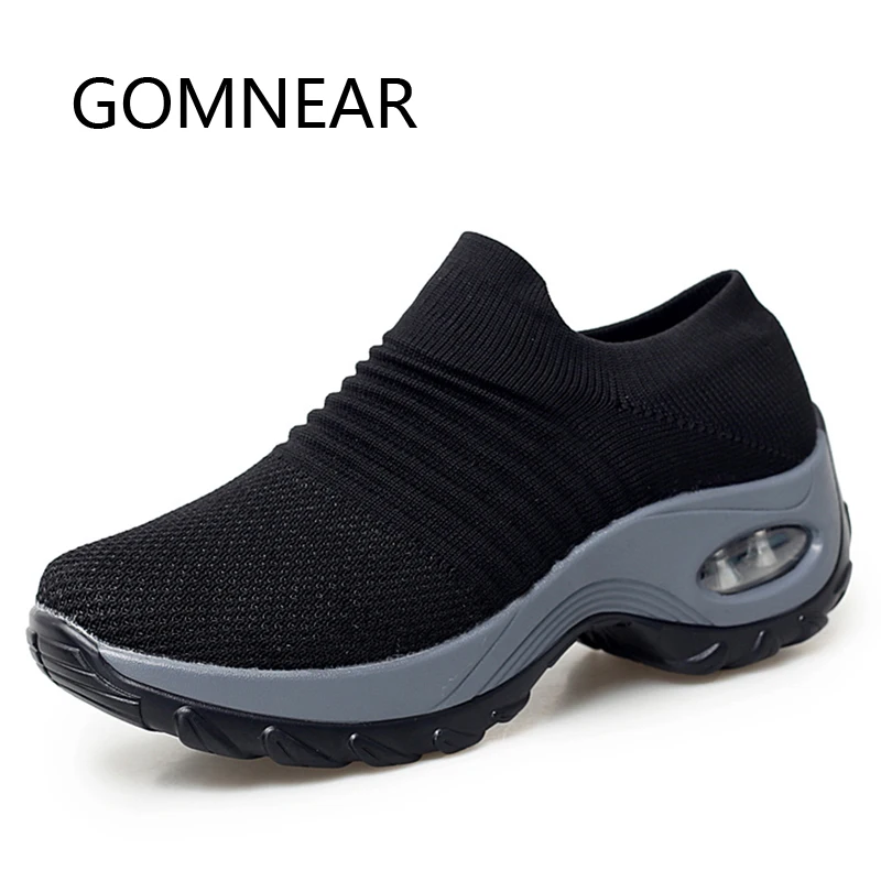GOMNEAR Running Shoes For Women Sports Sneakers Outdoor Breathable Anti-skid Trekking Tourism Lightweight | Спорт и развлечения