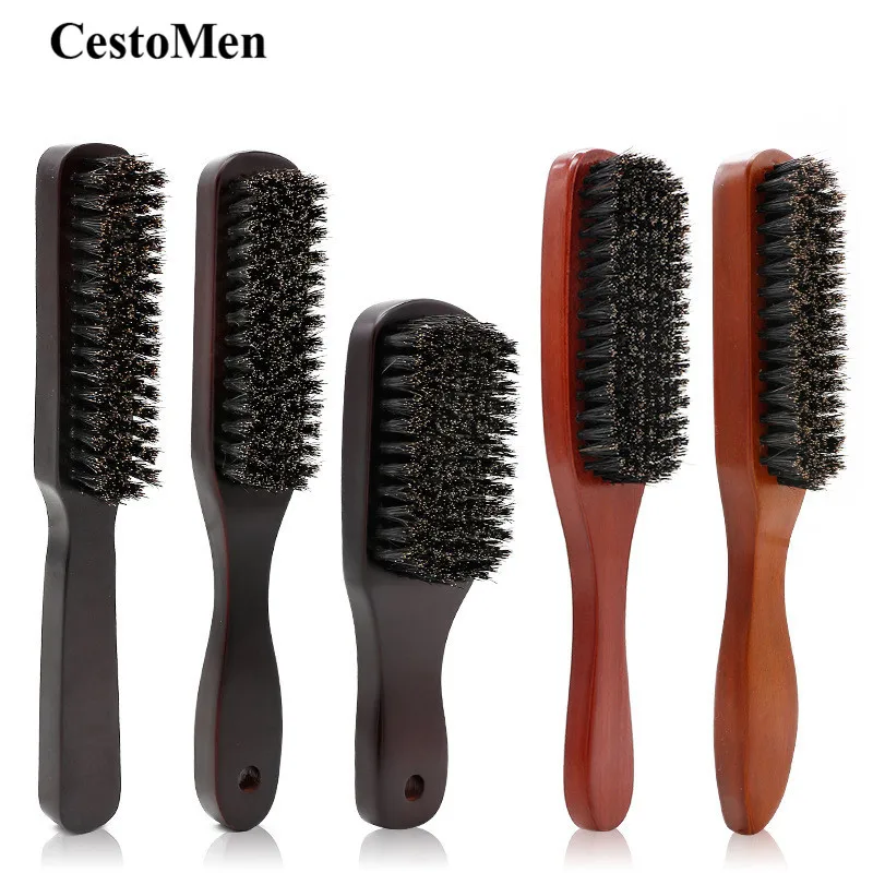 CestoMen Solid Wood 100% Boar Shaving Brush Beard Massage Black Boar Bristle Hair Brush Curved Wooden Men Beard Mustache Brushes
CestoMen Solid Wood 100% Boar Shaving Brush Beard Massage Black Boar Bristle Hair Brush Curved Wooden Men Beard Mustache Brushes
