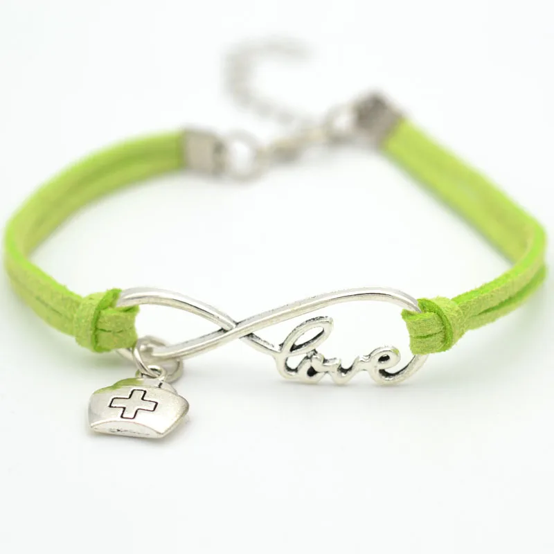 Infinite Love Doctor Suede Bracelet & Bangle Charm Rope chain bracelets Jewelry For Women Men
Infinite Love Doctor Suede Bracelet & Bangle Charm Rope chain bracelets Jewelry For Women Men