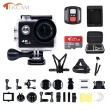 TEKCAM 4K WIFI Action Camera Ultra HD 2.0" 170D pro Helmet Cam 30 meters waterproof 1080P 60FPS Video Extreme Sports Camera
TEKCAM 4K WIFI Action Camera Ultra HD 2.0" 170D pro Helmet Cam 30 meters waterproof 1080P 60FPS Video Extreme Sports Camera