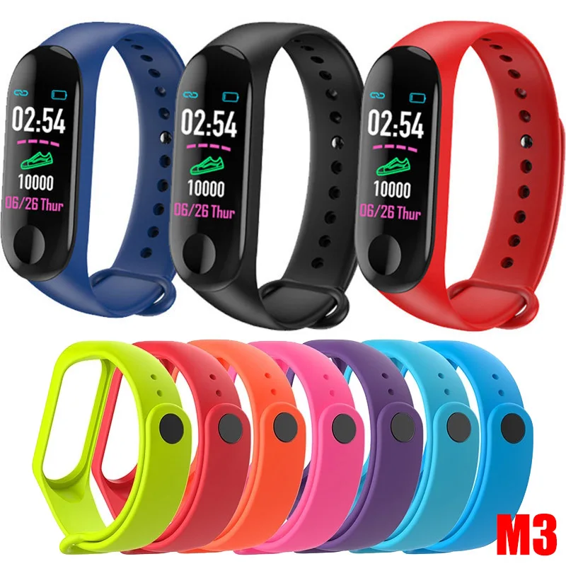 M3 Smart Watch Heart Rate Monitor Fitness Tracker Bracelet Smartwatch Color Screen Blood Pressure Pedomater Sport Wristband
M3 Smart Watch Heart Rate Monitor Fitness Tracker Bracelet Smartwatch Color Screen Blood Pressure Pedomater Sport Wristband