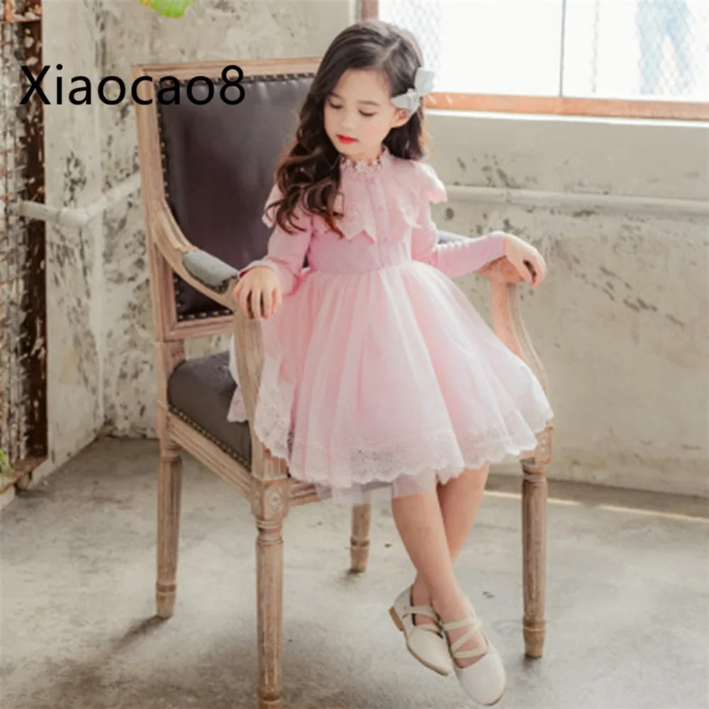 5-11 Years Kids Spring Long Sleeve Dress Girls Cute Princess Dresses High Quality Children Clothes Fashion Girls Party Dress
5-11 Years Kids Spring Long Sleeve Dress Girls Cute Princess Dresses High Quality Children Clothes Fashion Girls Party Dress