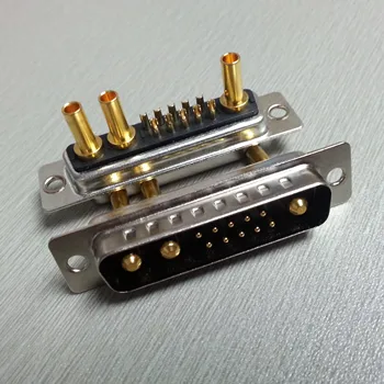 13W3 Male Connector Socket Crimping Type High Current Gold-Plated Terminal for Industrial Computer
13W3 Male Connector Socket Crimping Type High Current Gold-Plated Terminal for Industrial Computer