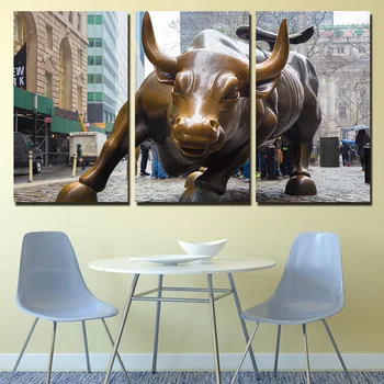 HD print 3 piece canvas art wall street bull market new york painting for living room Posters and prints free shipping
HD print 3 piece canvas art wall street bull market new york painting for living room Posters and prints free shipping