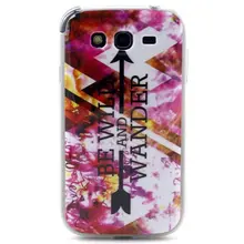 HOT!15 Patterns Colored Painting Soft Silicone TPU Case Cover For Samsung Galaxy Grand Neo Plus i9060 i9082 9060 9082 Cover Case