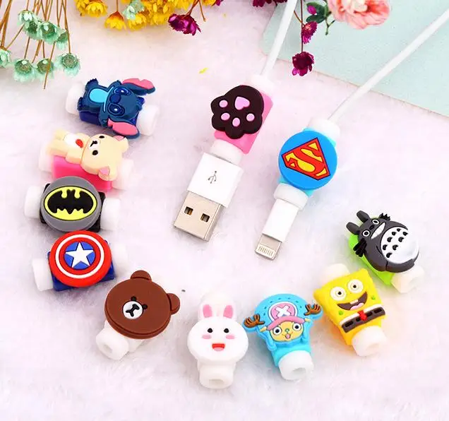 100Pcs Cartoon USB Cable Earphones Protector Colorful Cover Cable Winder Data Line Protection Sleeve For iPhone Xiaomi Huawei
100Pcs Cartoon USB Cable Earphones Protector Colorful Cover Cable Winder Data Line Protection Sleeve For iPhone Xiaomi Huawei
