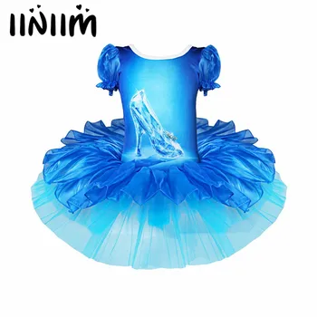 Girls Blue Crystal Shoes Print Ballet Tutu Dress Kids Children Dancewear Gymnastic Ballet Leotard Performance Party Dance Dress
Girls Blue Crystal Shoes Print Ballet Tutu Dress Kids Children Dancewear Gymnastic Ballet Leotard Performance Party Dance Dress