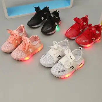 New Sports LED running colorful lighting kids sneakers Spring Children's Light shoes School girls boys child shoes
New Sports LED running colorful lighting kids sneakers Spring Children's Light shoes School girls boys child shoes