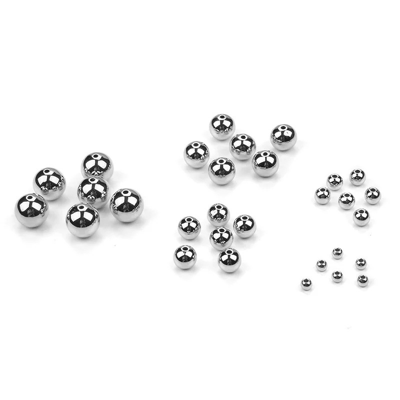Fashion CCB Material Silver Color Spacers Loose Beads Jewelry Findings Accessories For DIY Handmade Jewelry Making Wholesale
Fashion CCB Material Silver Color Spacers Loose Beads Jewelry Findings Accessories For DIY Handmade Jewelry Making Wholesale