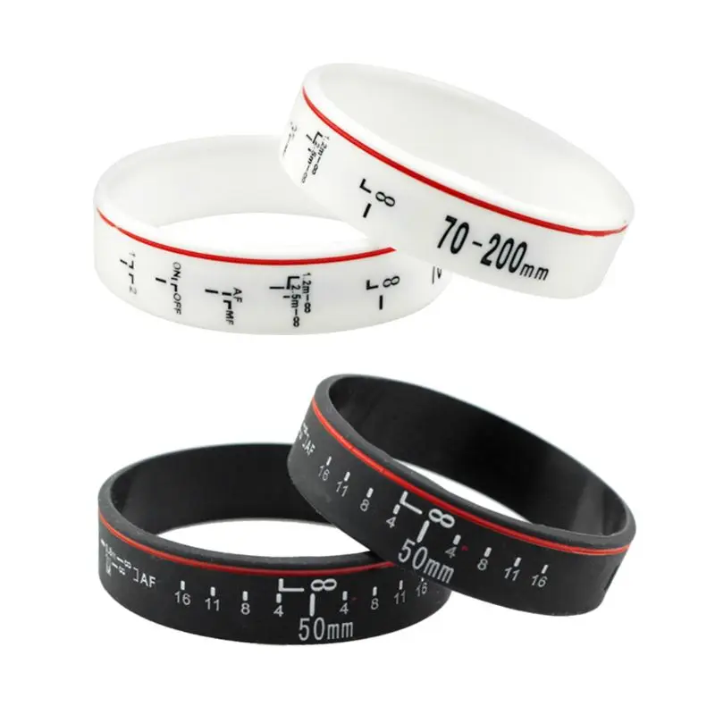 Fashion Silicone Camera Lens Wristband Photographer Band Bracelet for Canon Camera Photo Studio Accessories Unisex
Fashion Silicone Camera Lens Wristband Photographer Band Bracelet for Canon Camera Photo Studio Accessories Unisex