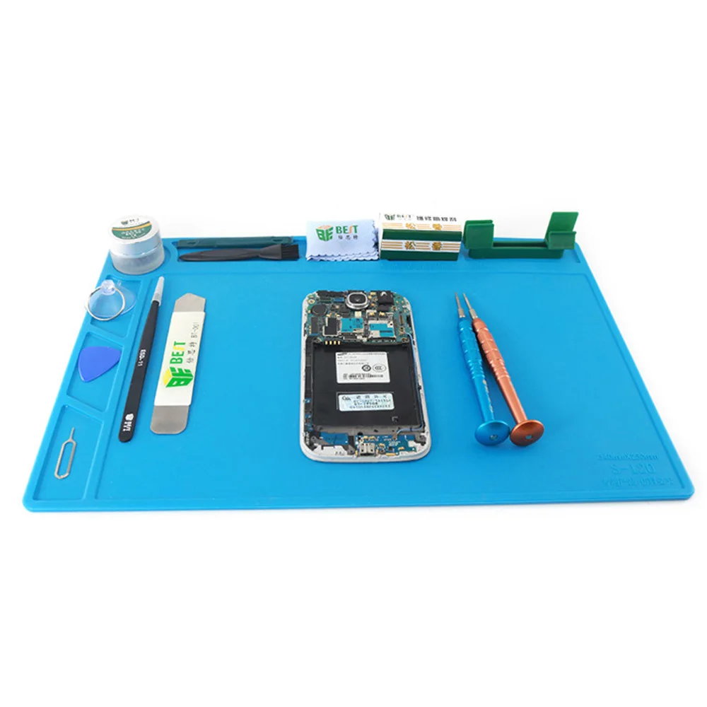 All Kinds Size Heat Insulation Working Mat Heat-Resistant Silica Gel Pad BGA Soldering Station Repair Insulation Pad Platform
All Kinds Size Heat Insulation Working Mat Heat-Resistant Silica Gel Pad BGA Soldering Station Repair Insulation Pad Platform