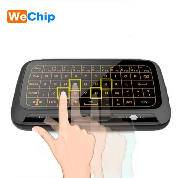 5pcs/lot H18 Backlight 2.4GHz Wireless Keyboard Air Mouse Full Touchpad Gaming Remote Control Touch pad For Android/windows/ios
5pcs/lot H18 Backlight 2.4GHz Wireless Keyboard Air Mouse Full Touchpad Gaming Remote Control Touch pad For Android/windows/ios
