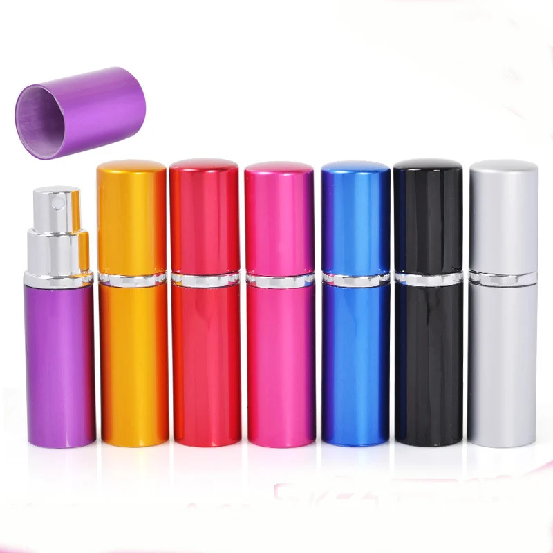 MUB - 10ml Aluminum Perfume Bottle Portable High-grade Spray Bottle Mini Travel Refillable Case Bouteilles Produits Cosmetique
MUB - 10ml Aluminum Perfume Bottle Portable High-grade Spray Bottle Mini Travel Refillable Case Bouteilles Produits Cosmetique