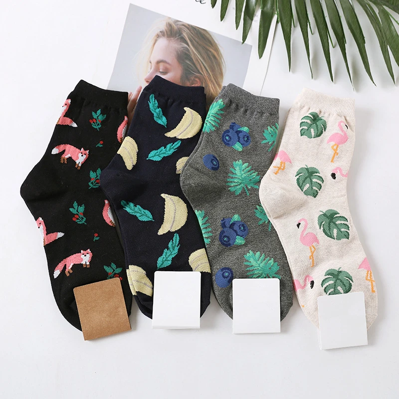 Cute Animals High Socks Women Girls 100% Pure Cotton Socks Polar Bear Flamingo Palm Leaf Socks Soft Breathable Sokken for Spring
Cute Animals High Socks Women Girls 100% Pure Cotton Socks Polar Bear Flamingo Palm Leaf Socks Soft Breathable Sokken for Spring
