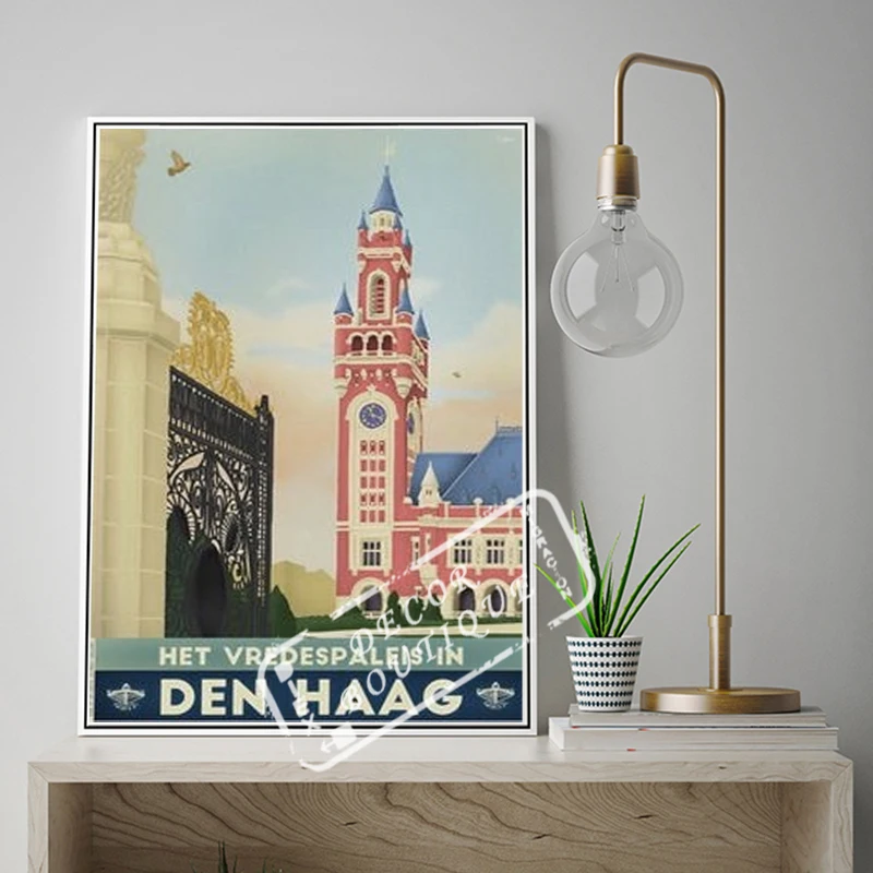 The Hague Het Vredespaleis Dutch Netherlands Travel Tour Retro Vintage Poster Canvas DIY Wall Paper Posters Home Decor Gift
The Hague Het Vredespaleis Dutch Netherlands Travel Tour Retro Vintage Poster Canvas DIY Wall Paper Posters Home Decor Gift