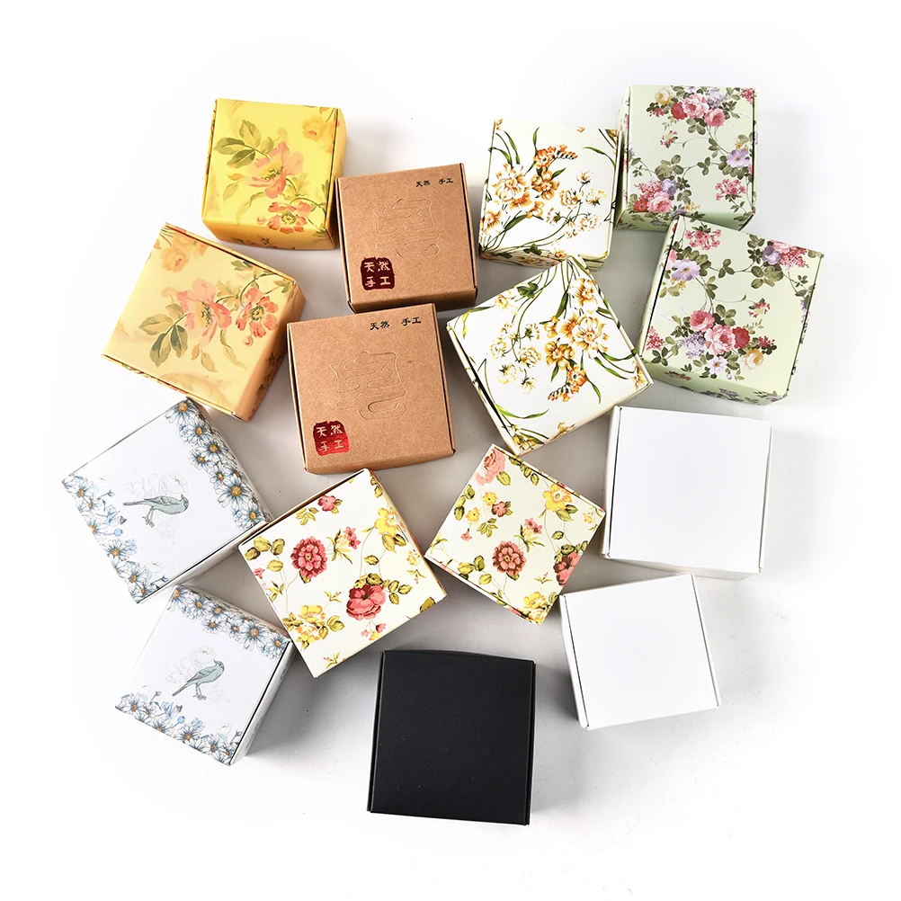 5pcs candy gift packaging boxes Flower patterns Aircraft box Handmade Soap Packaging Kraft paper craft box
5pcs candy gift packaging boxes Flower patterns Aircraft box Handmade Soap Packaging Kraft paper craft box