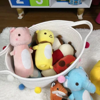 Rope Storage Baskets with Handles Durable Laundry Nursery Weaving Organizer HG99
Rope Storage Baskets with Handles Durable Laundry Nursery Weaving Organizer HG99
