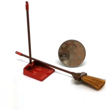 Dollhouse Miniature 1:12 Toy Red Metal Long Handles Broom And Dust Pan Set HOT SALE
Dollhouse Miniature 1:12 Toy Red Metal Long Handles Broom And Dust Pan Set HOT SALE