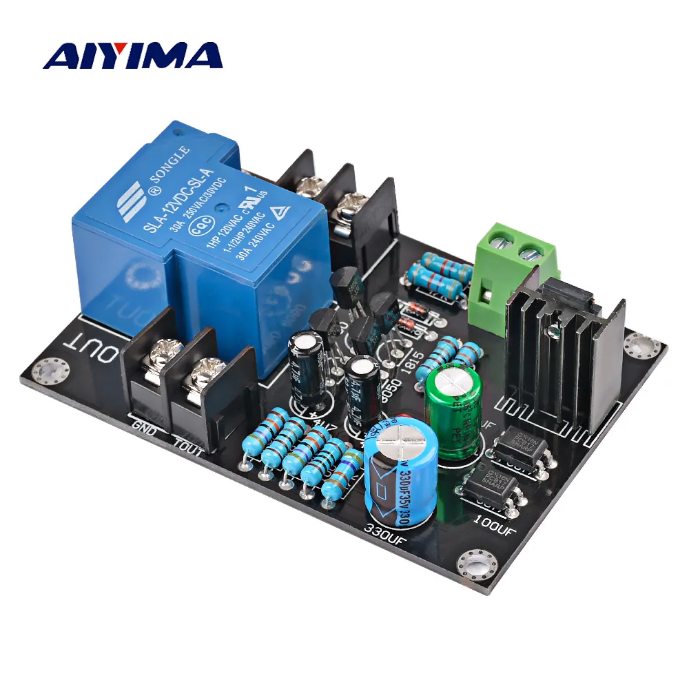 AIYIMA High Power Car Speaker Protection Board Kit Parts Reliable Performance Mono channel for Hifi Amplifier DIY DC12-15V
AIYIMA High Power Car Speaker Protection Board Kit Parts Reliable Performance Mono channel for Hifi Amplifier DIY DC12-15V