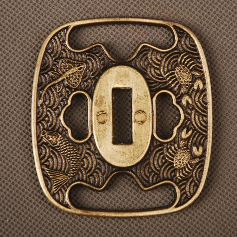 New Delicate Special Tsuba Hand Guard Alloy Sword Fitting for Japanese Samurai Sword Katana or Wakizashi Nice Metal Craft
New Delicate Special Tsuba Hand Guard Alloy Sword Fitting for Japanese Samurai Sword Katana or Wakizashi Nice Metal Craft