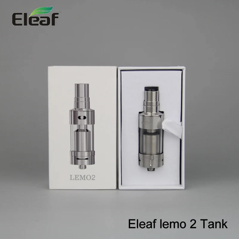 

Original Eleaf Lemo 2 Atomizer Ismoka e Cigarette 3.8ML lemo2 tank vapor clearomizer fit istick 50w 30w 20w E-cigarette Atomizer