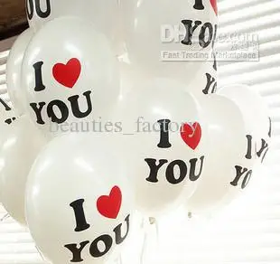 50 Pcs - I Love You Round - Shape Latex Balloons Wedding Favors Party Decoration Balloon
50 Pcs - I Love You Round - Shape Latex Balloons Wedding Favors Party Decoration Balloon