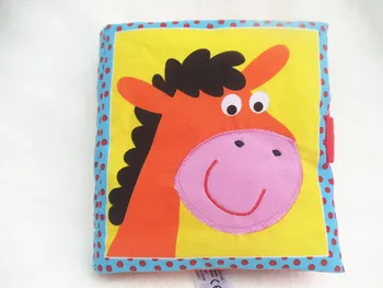 Candice guo! newest arrival soft baby toy stereo animal cloth book cute horse pals feeling activity book infant baby toy gift 1p
Candice guo! newest arrival soft baby toy stereo animal cloth book cute horse pals feeling activity book infant baby toy gift 1p