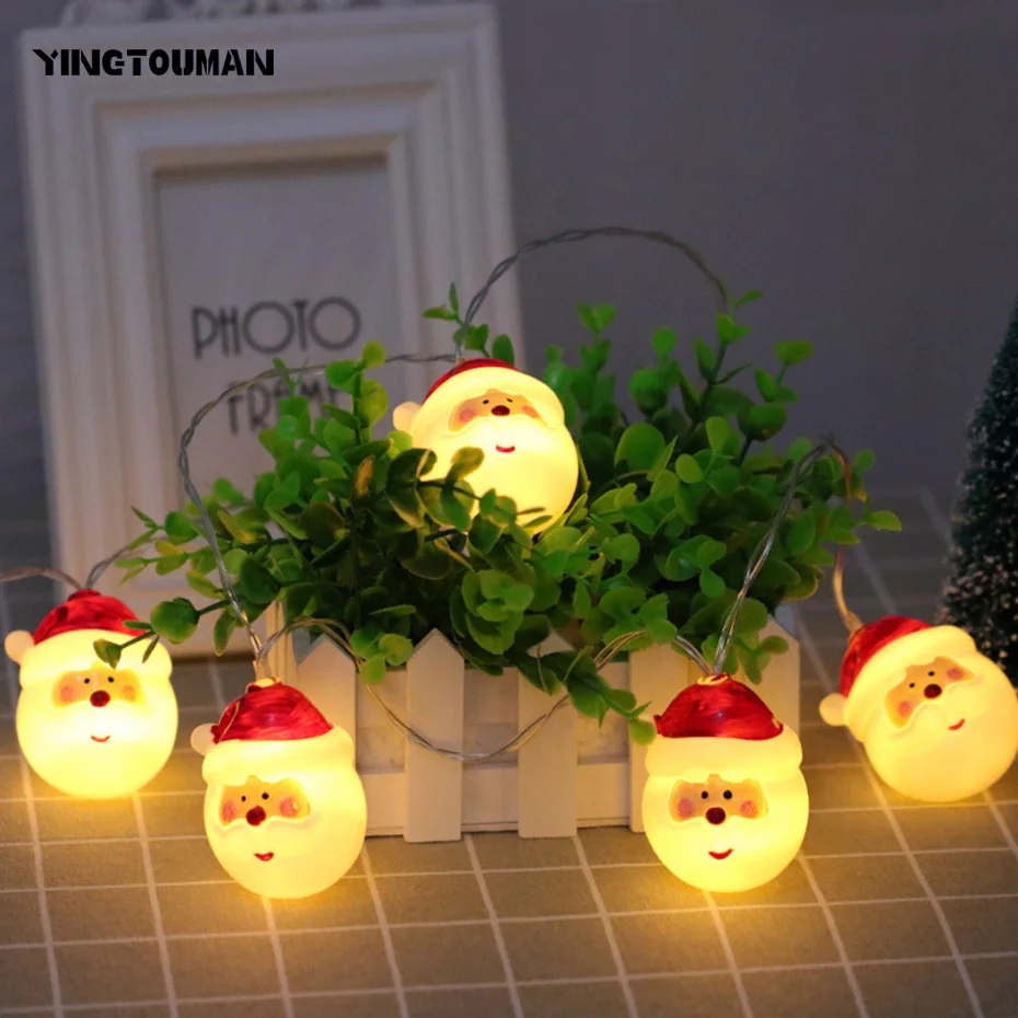 YINGTOUMAN HOT Santa USB Type Lamp LED String Light Christmas Holiday Wedding Party Decoration Bedroon Lighting 4m 20LED
YINGTOUMAN HOT Santa USB Type Lamp LED String Light Christmas Holiday Wedding Party Decoration Bedroon Lighting 4m 20LED