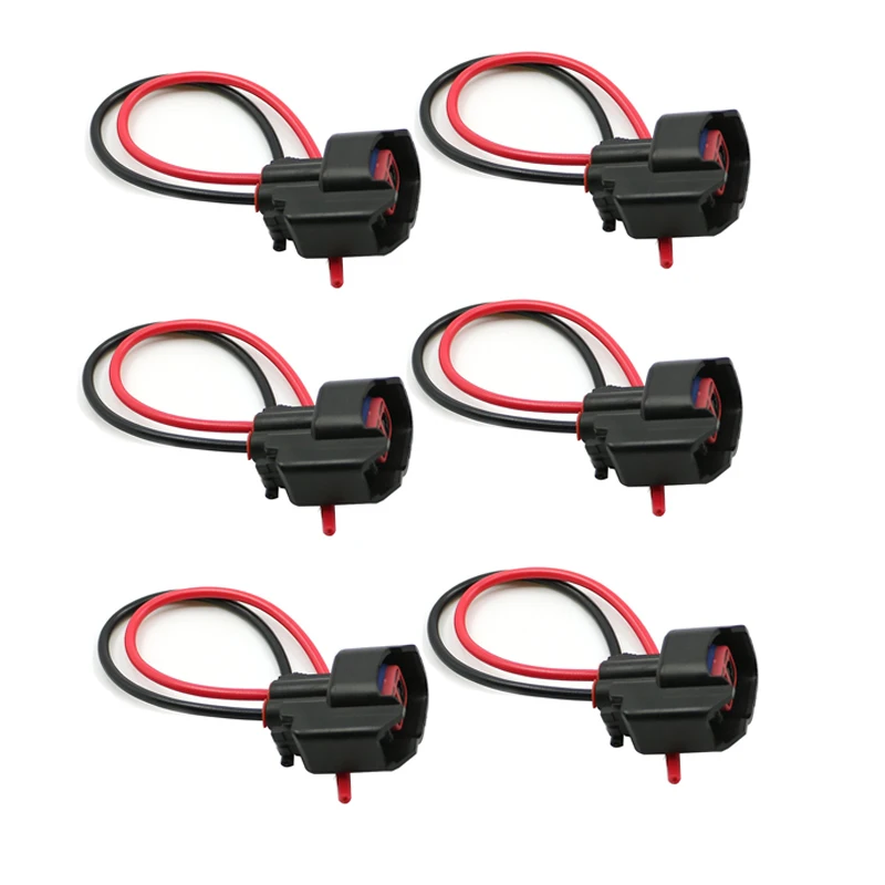 6 Pcs EV6 EV14 Fuel Injector Connector Wiring Plugs Clips Pigtail Cut & Splice Harness cable wire For Dodge LS2 LS3
6 Pcs EV6 EV14 Fuel Injector Connector Wiring Plugs Clips Pigtail Cut & Splice Harness cable wire For Dodge LS2 LS3