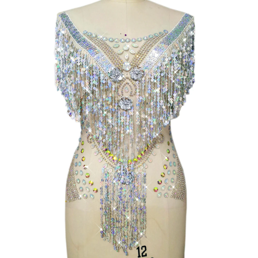 7colors HAND Made Sewing Beads Rhinestones Women's Clothing Appliques and Patches For Sew on Wedding Decoration Costumes 38x64cm
7colors HAND Made Sewing Beads Rhinestones Women's Clothing Appliques and Patches For Sew on Wedding Decoration Costumes 38x64cm