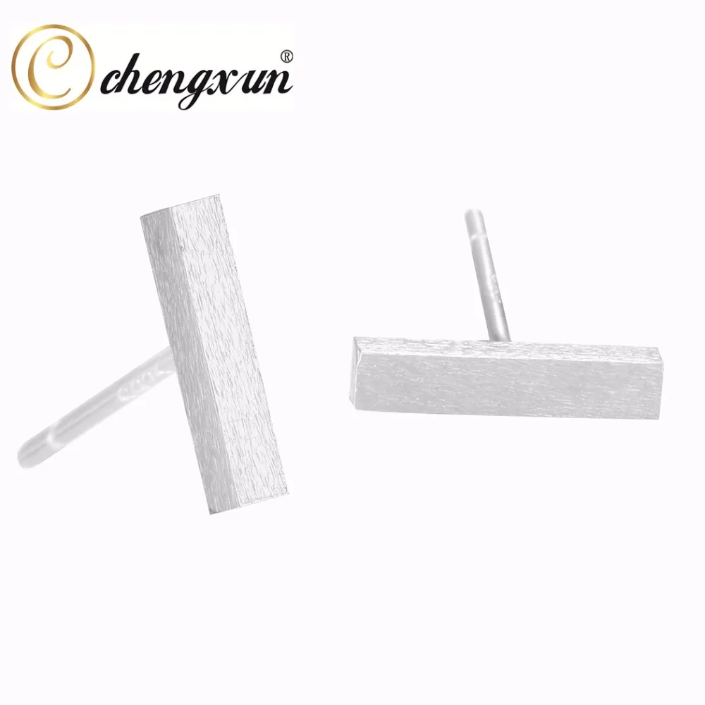 CHENGXUN Earrings Jewelry Thin Straight Bar Post Stud Earrings Rectangle Geometric Europe Style Earrings for Women
CHENGXUN Earrings Jewelry Thin Straight Bar Post Stud Earrings Rectangle Geometric Europe Style Earrings for Women