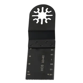 32x40mmMulti Tools HCS Saw Blade Tools Oscillating for Metal Wood Cutting Woodworking for Fein/Dremel/Renovator Power Tools
32x40mmMulti Tools HCS Saw Blade Tools Oscillating for Metal Wood Cutting Woodworking for Fein/Dremel/Renovator Power Tools