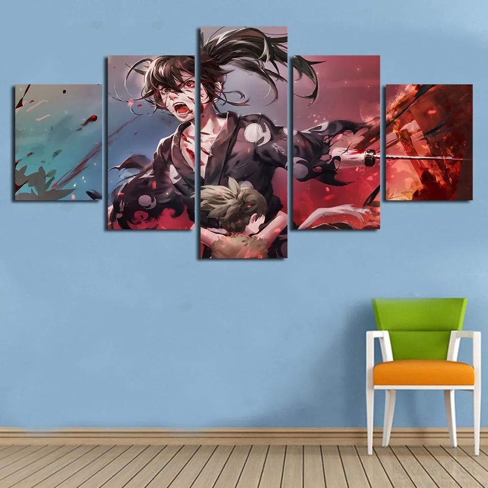 Canvas Wall Artwork HD Print Printing 5 Pieces Dororo Hyakkimaru Anime Poster Home Decorative Modern Living Room Modular Picture
Canvas Wall Artwork HD Print Printing 5 Pieces Dororo Hyakkimaru Anime Poster Home Decorative Modern Living Room Modular Picture