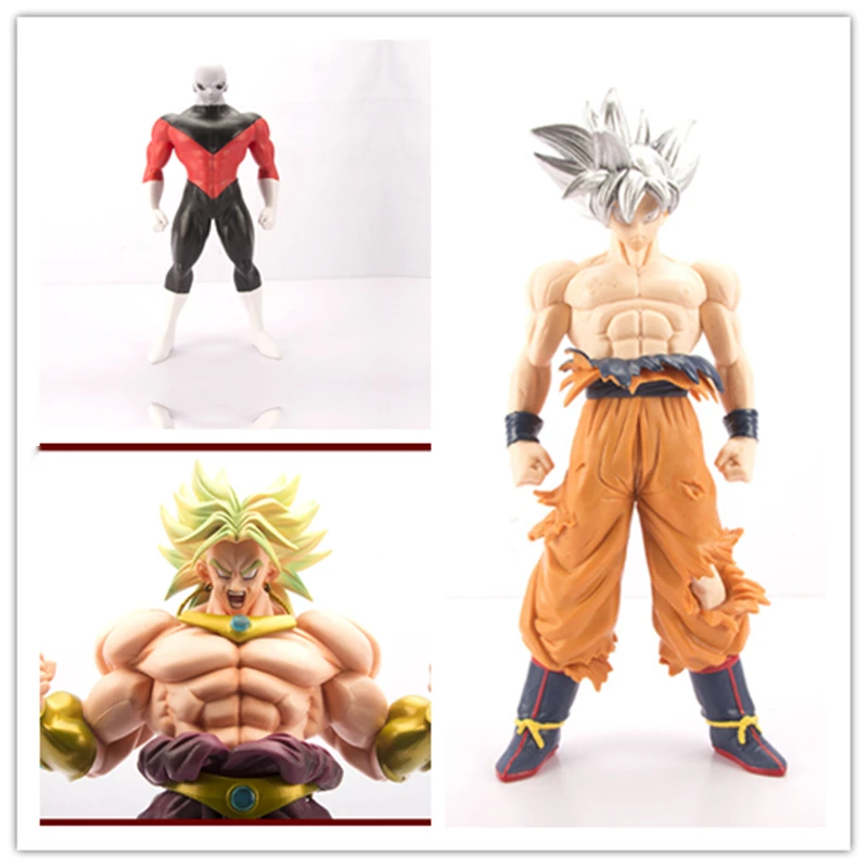 Oversized Ultra Instinct Son Goku Jiren Broli PVC Action Figures Dragon Ball Z Collection Model Doll Collection decoration
Oversized Ultra Instinct Son Goku Jiren Broli PVC Action Figures Dragon Ball Z Collection Model Doll Collection decoration