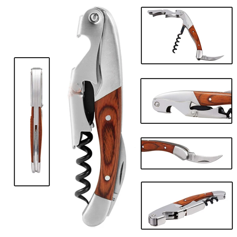 Hoomall-Hohe-Qualit-t-Wein-Flasche-Opener-Holz-Griff-Professionelle-Wein-Opener-Multifunktions-Tragbare-Schraube-Korkenzieher (3)