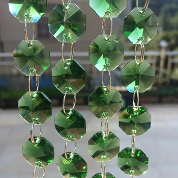5meters Dark Green Glass Garland Strand 14mm Octagonal Beads Strand Event & Party Supplies Christmas Party Decor Accessory
5meters Dark Green Glass Garland Strand 14mm Octagonal Beads Strand Event & Party Supplies Christmas Party Decor Accessory