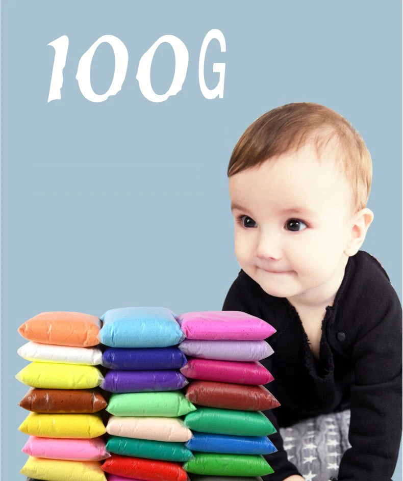 2019 new 24color soft lightweight clay modeling dry air ultralight blue clay Pink black white red yellow green brown Q ...
2019 new 24color soft lightweight clay modeling dry air ultralight blue clay Pink black white red yellow green brown Q ...