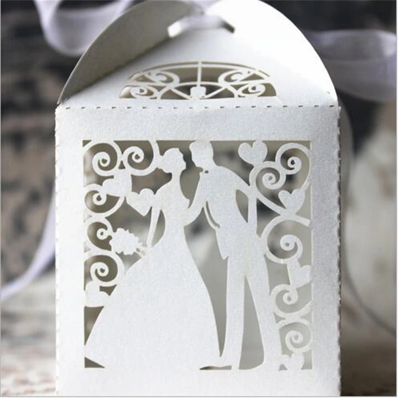 10Pcs Laser Cut The Bride And Groom Wedding Favor Boxes /Bonbonniere/ Candy Box Wedding Gift Box Event & Party Supplies
10Pcs Laser Cut The Bride And Groom Wedding Favor Boxes /Bonbonniere/ Candy Box Wedding Gift Box Event & Party Supplies